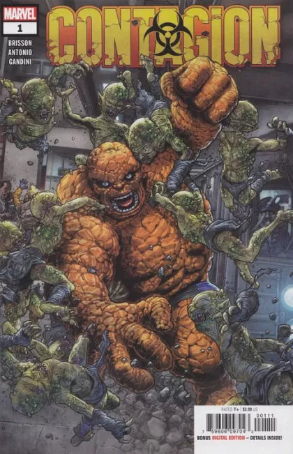 Contagion, Vol. 1 #1 (Juan Jose Ryp & Jesus Aburtov Cover)