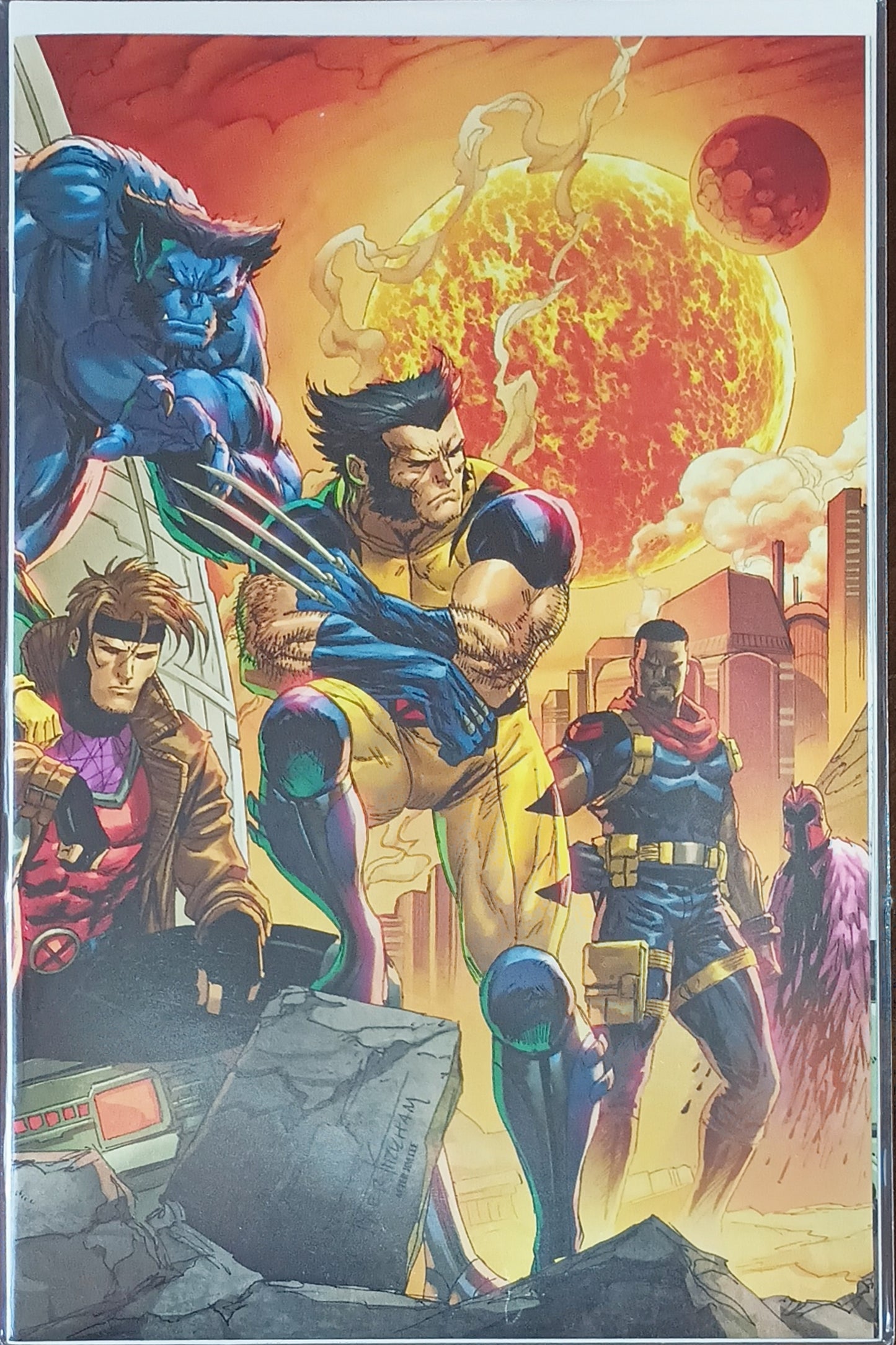 X-men Tyler Kirkham connecting cover set