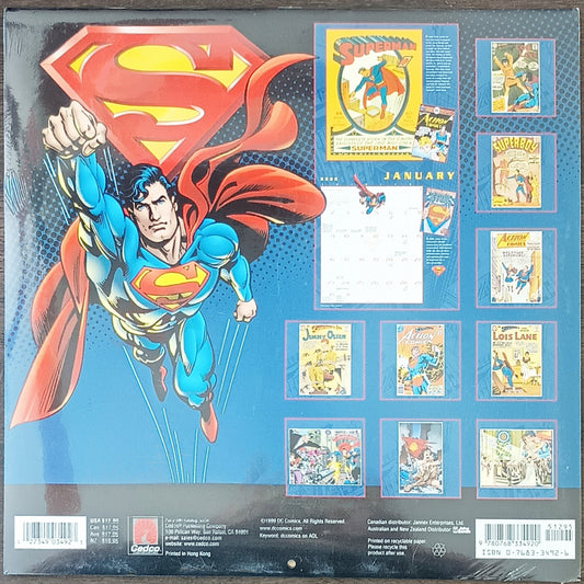 2000 Superman calendar