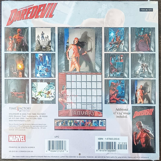 2006 Daredevil calendar