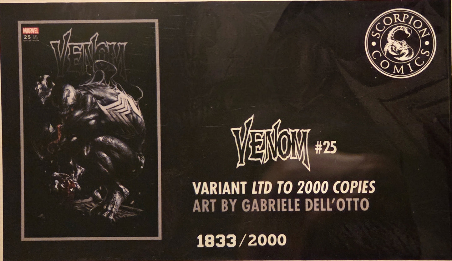 Venom, Vol. 4 #25 (Dell'otto Exclusive Trade Dress Variant)