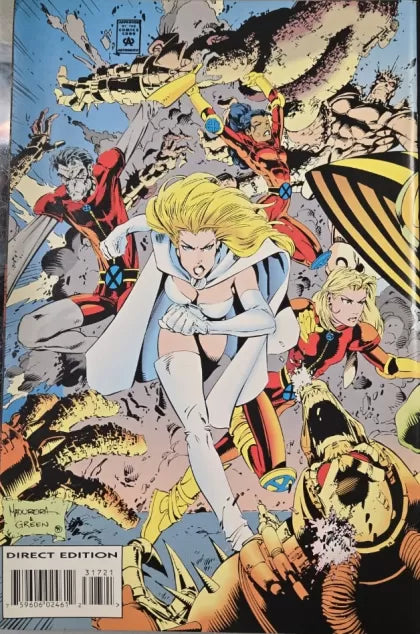 Uncanny X-Men, Vol. 1 #317 Direct Edition - (Holofoil) Enhanced Wraparound Cover