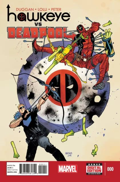 Hawkeye vs. Deadpool #0 (Direct Edition)