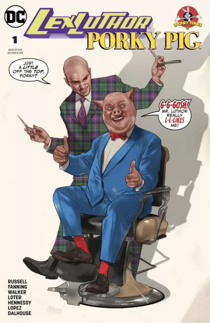 Lex Luthor / Porky Pig Special #1 (Regular Ben Oliver Cover)