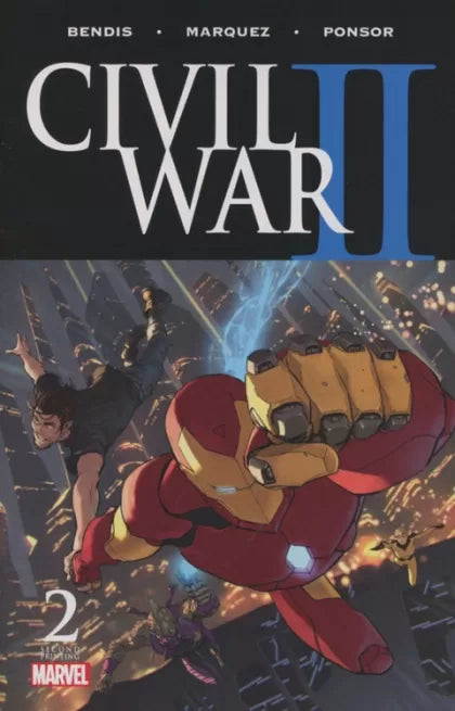 Civil War II #2 (2nd Printing Marko Djurdjević)