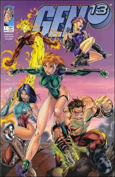 Gen 13: Black Box Set #1 (J. Scott Campbell "Charge!" Cover Example)