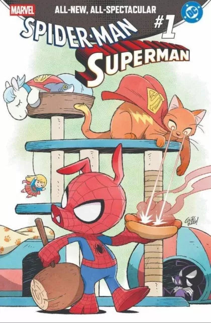 Marvel / DC: Spider-Man / Superman #1 (Gurihiru Exclusive Variant (Ltd. 3000))