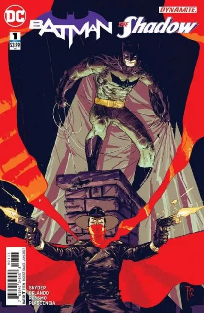 Batman / The Shadow #1 (Riley Rossmo Regular Cover)