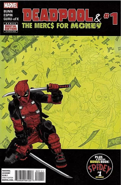Deadpool & the Mercs For Money, Vol. 1 #1 (Declan Shalvey Regular Cover)