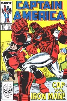 Captain America, Vol. 1 #341 (Direct Edition)
