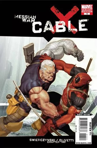 Cable, Vol. 2 #13 (Ariel Olivetti Variant Cover)