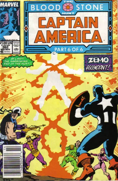 Captain America, Vol. 1 #362 (Newsstand Edition)