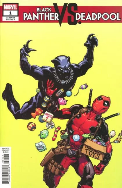 Black Panther vs. Deadpool #1 (Cully Hamner Variant)
