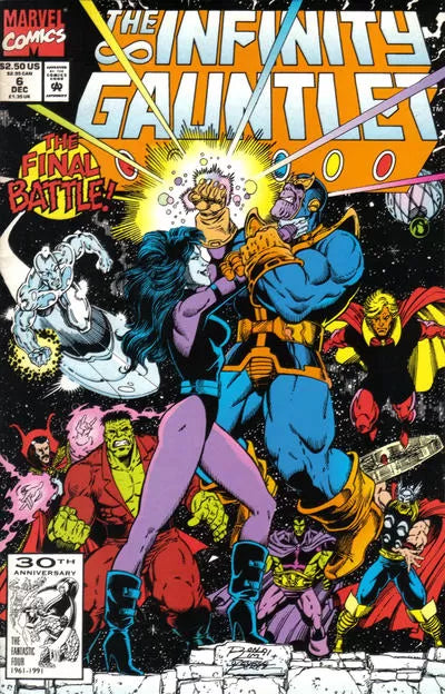 Infinity Gauntlet, Vol. 1 #6 (Direct Edition)