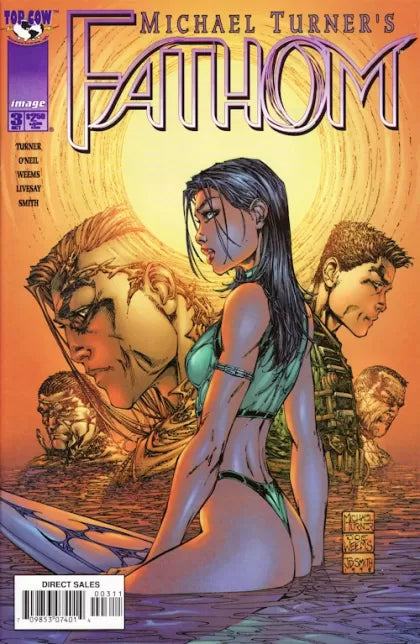 Michael Turner's Fathom, Vol. 1 #3 (Michael Turner Regular Cover)