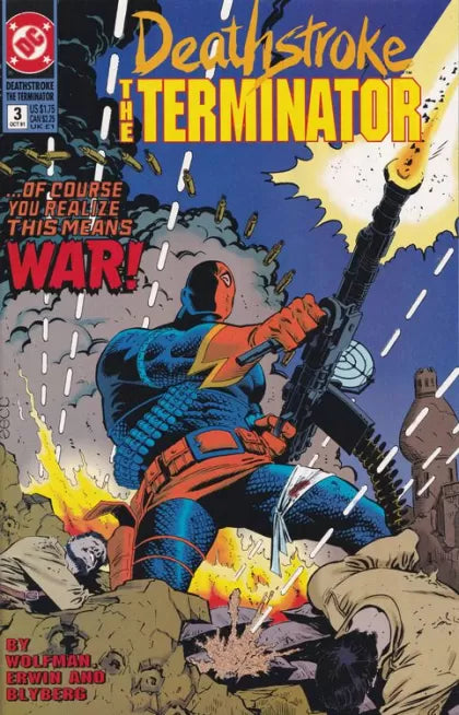 Deathstroke, The Terminator, Vol. 1 #3 (Regular Cover)