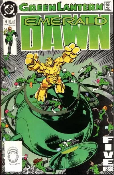 Green Lantern: Emerald Dawn #5 (Direct Edition)