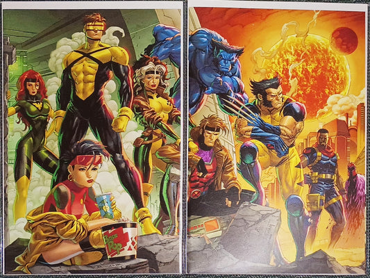 X-men Tyler Kirkham connecting cover set