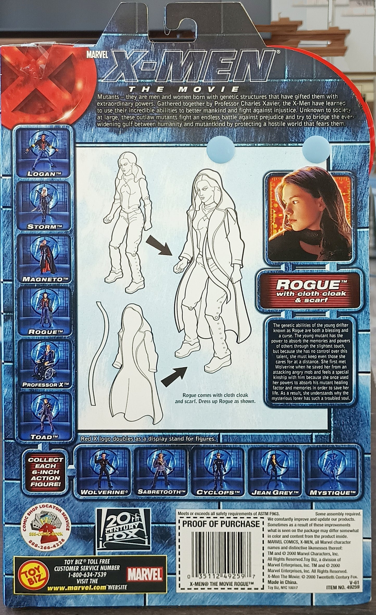 Rogue action figure