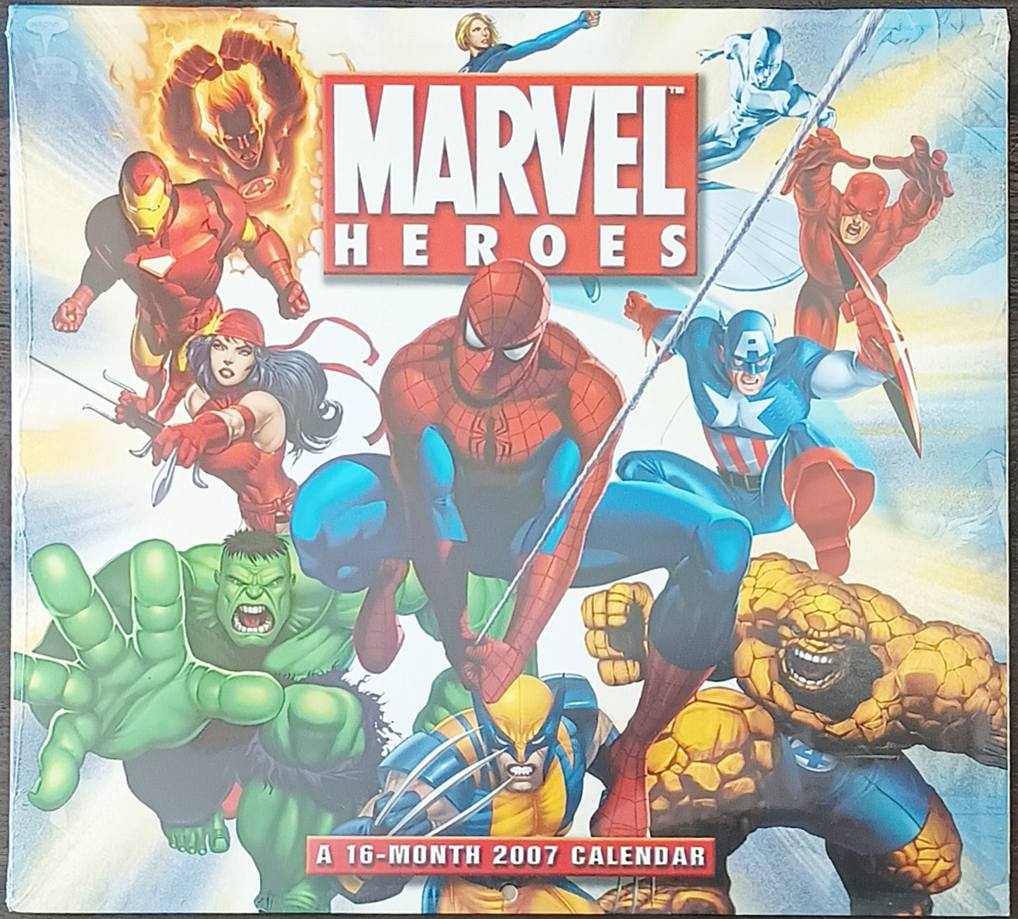 2007 Marvel Heroes calendar