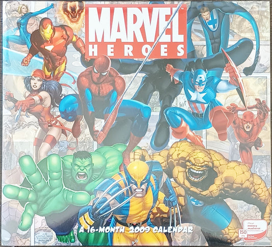 2009 Marvel Heroes calendar