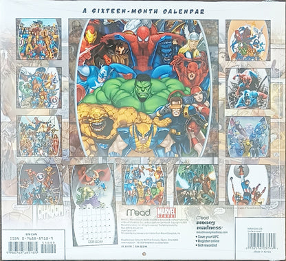 2009 Marvel Heroes calendar