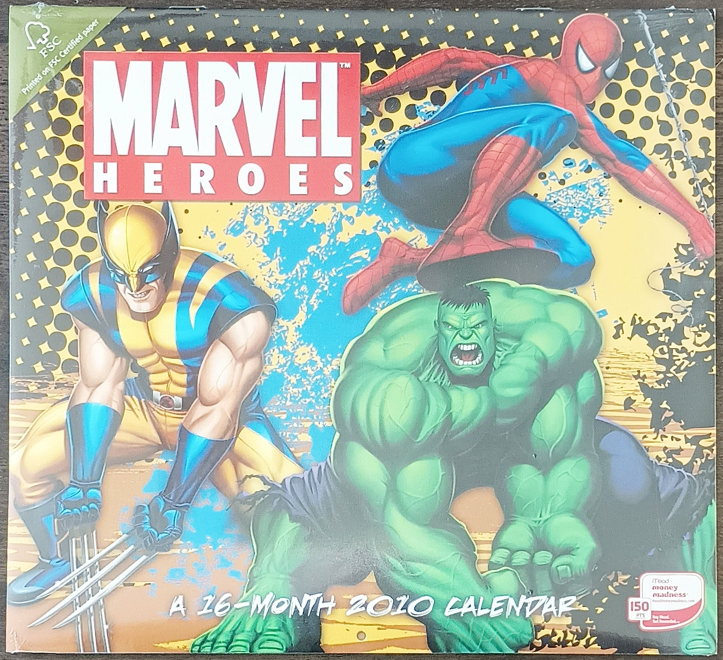2010 Marvel Heroes calendar