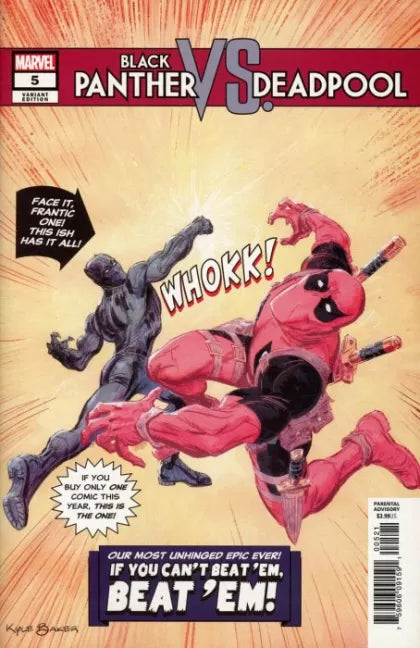 Black Panther vs. Deadpool #5 (Kyle Baker Variant)