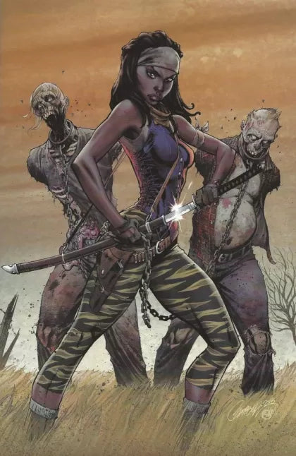 Walking Dead #19 (J. Scott Campbell 15th Anniversary Blind Bag Reprint Virgin Variant)