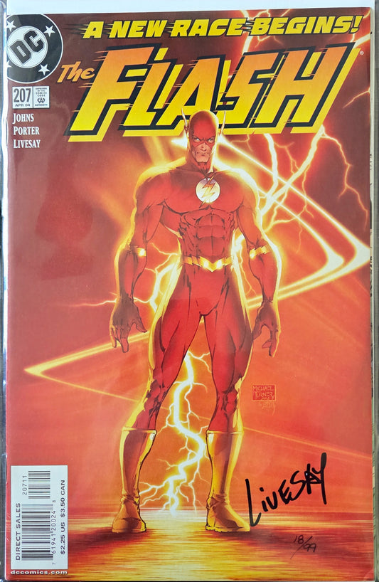 Flash, Vol. 2 #207 (Direct Edition) Signed