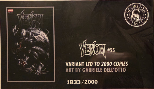 Venom, Vol. 4 #25 (Dell'otto Exclusive Trade Dress Variant)