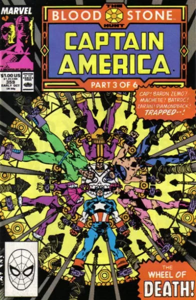 Captain America, Vol. 1 #359 (Direct Edition)