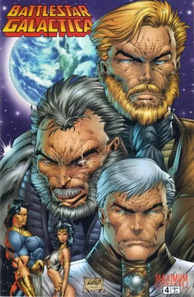 Battlestar Galactica, Vol. 1 (Maximum Press) #4 (Regular Edition)