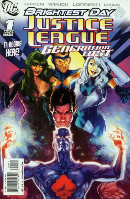 Justice League: Generation Lost #1 (Tony Harris Regular Cover)