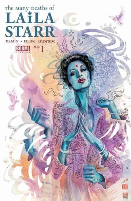 Many Deaths Of Laila Starr #1 (Variant David Mack Death Foil Cover)