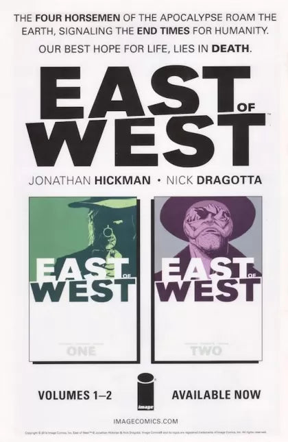 Image Firsts:  East of West #1 (Regular Edition)