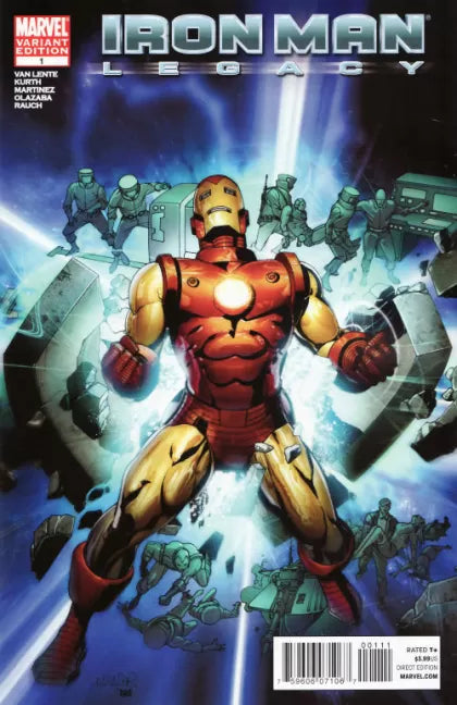 Iron Man: Legacy #1 (Salvador Larroca Variant Cover)