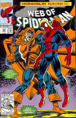 Web of Spider-Man, Vol. 1 #94 (Direct Edition)