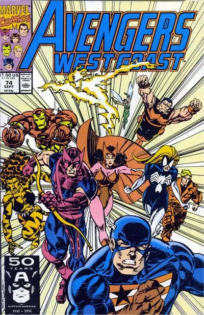 West Coast Avengers, Vol. 2 #74 (Direct Edition)