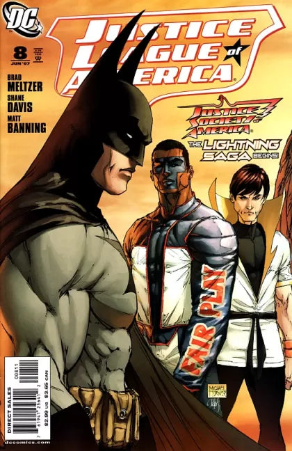 Justice League of America, Vol. 2 #8 (Michael Turner & Peter Steigerwald Variant Cover)