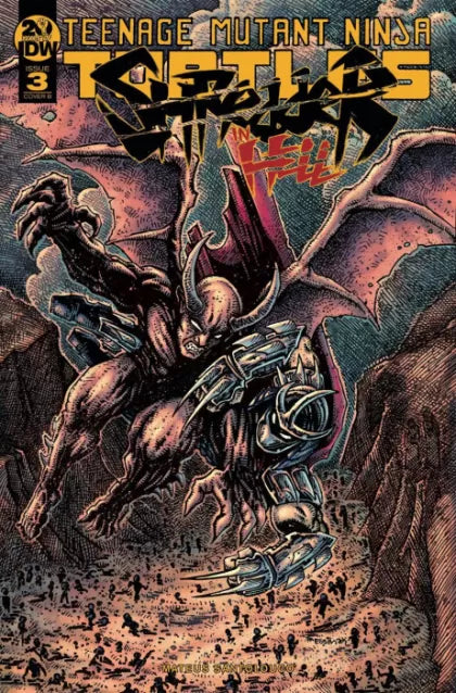 Teenage Mutant Ninja Turtles: Shredder In Hell #3 (Variant Kevin Eastman Cover)