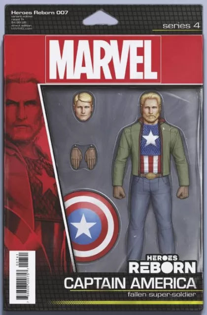 Heroes Reborn, Vol. 2 #7 (Variant John Tyler Christopher Action Figure Cover)