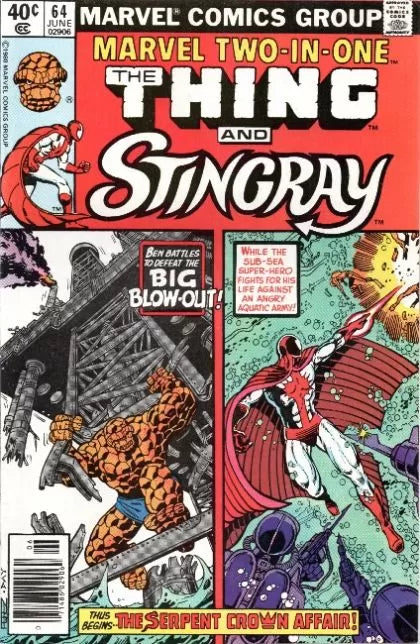 Marvel Two-in-One, Vol. 1 #64 (Newsstand Edition)