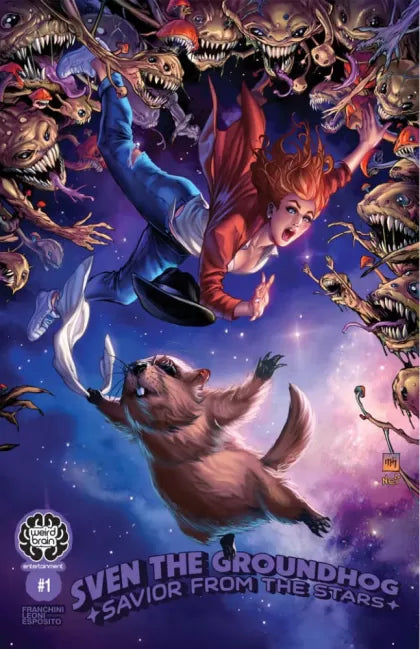 Sven the Groundhog: Savior from the Stars #1 (Mike Krome Variant)