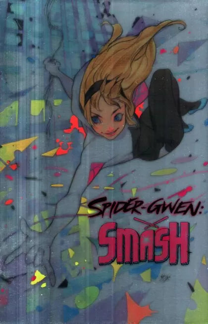Spider-Gwen: Smash #1 (Peach Momoko Foil Variant)