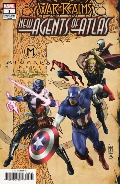War of the Realms: New Agents of Atlas #1 (Giuseppe Camuncoli Connecting Variant)