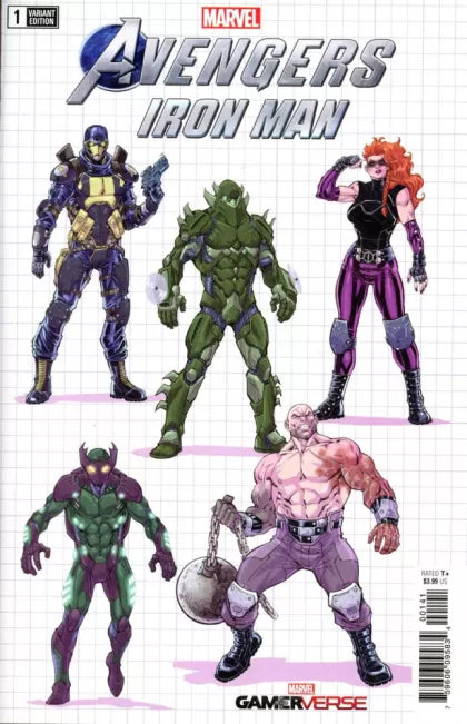 Marvel's Avengers: Iron Man #1 (Todd Nauck Incentive Design Variant (1:10))