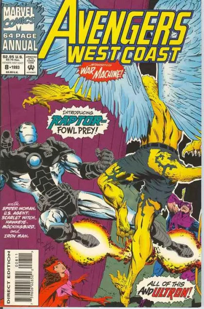 West Coast Avengers, Vol. 2 Annual #8 (Direct Edition)