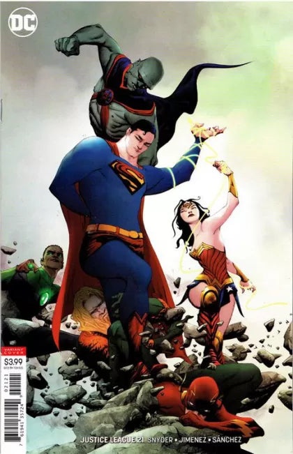 Justice League, Vol. 3 #21 (Jae Lee Variant)