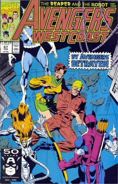 West Coast Avengers, Vol. 2 #67 (Direct Edition)